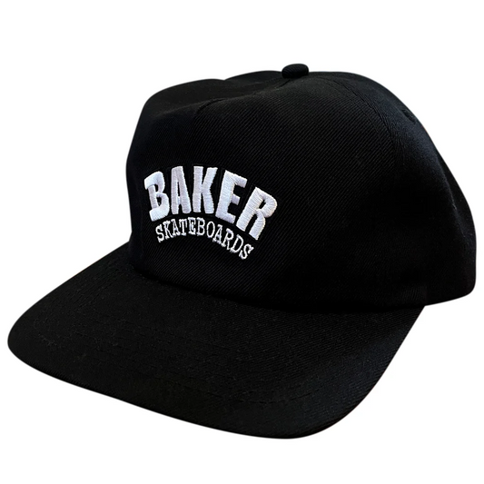 Baker - Arch Logo Snapback - Black