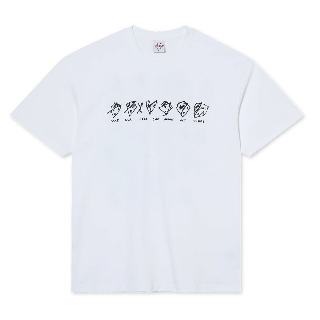 Polar - Sad At Times Tee - White