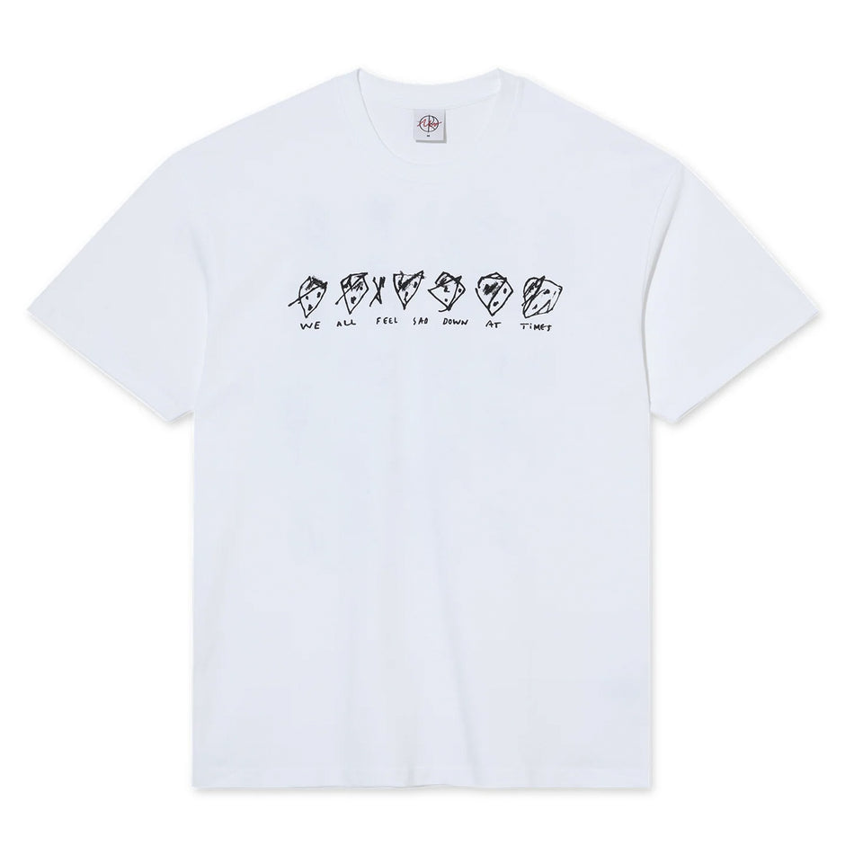 Polar - Sad At Times Tee - White