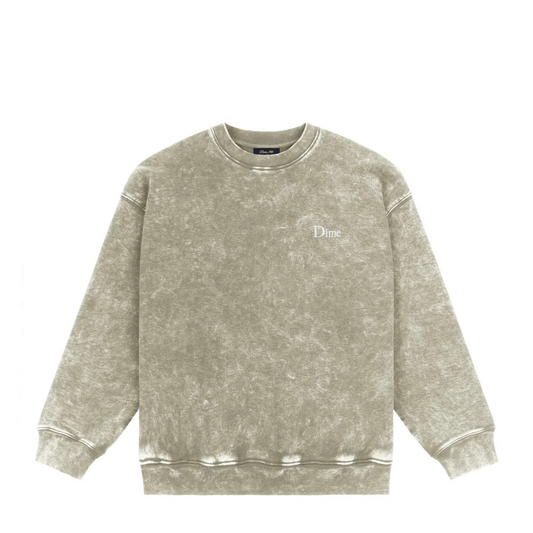 Dime - Classic French Terry Crew - Cement Heather