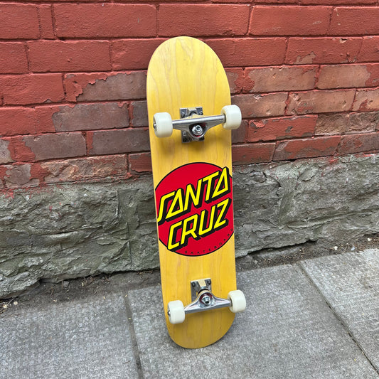 Next Step Complete - Santa Cruz Classic Dot, Yellow - 7.75"