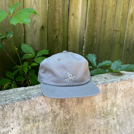 Beart - Six Panel Strapback - Light Grey