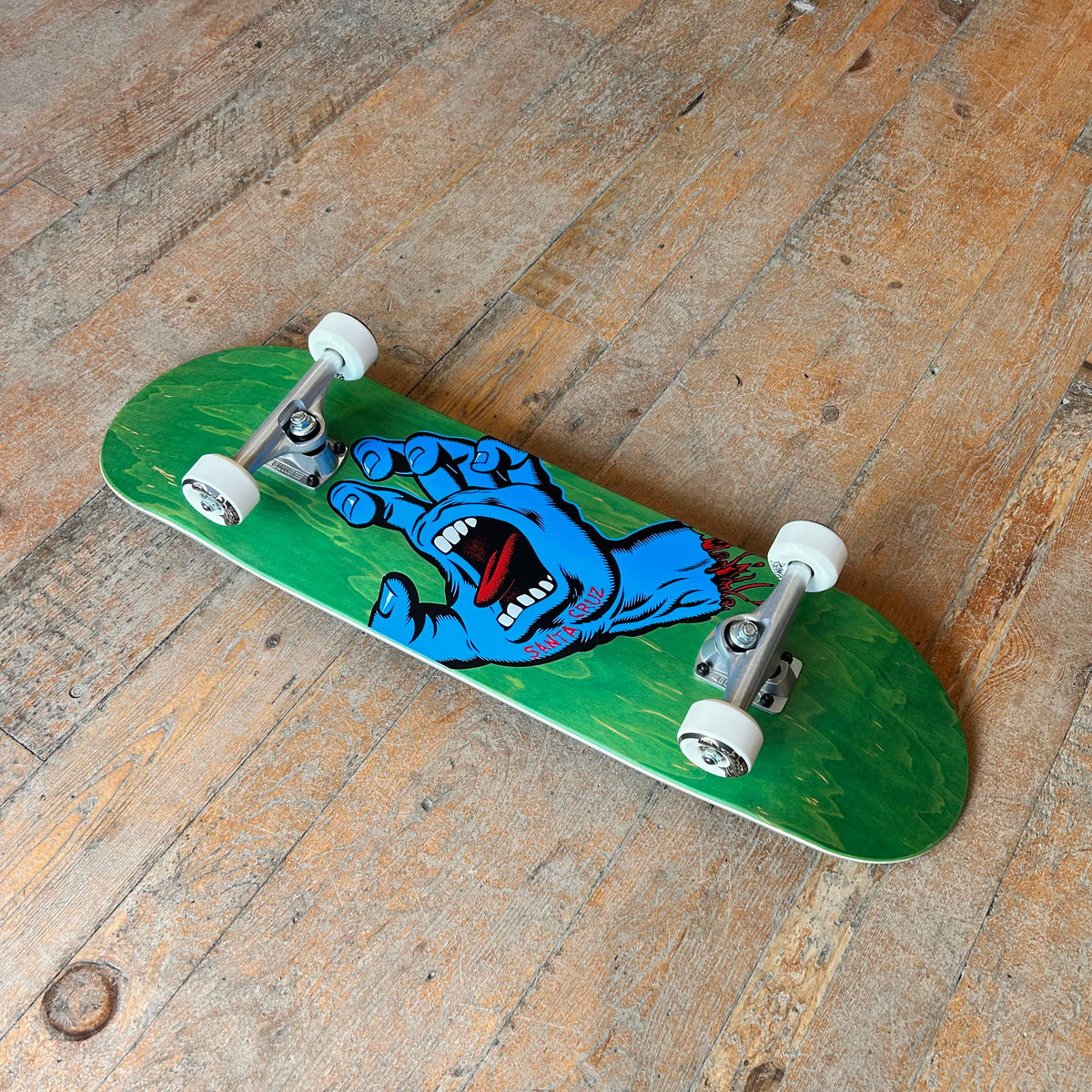 Next Step Complete - Santa Cruz Screaming Hand,Green - 8.8"