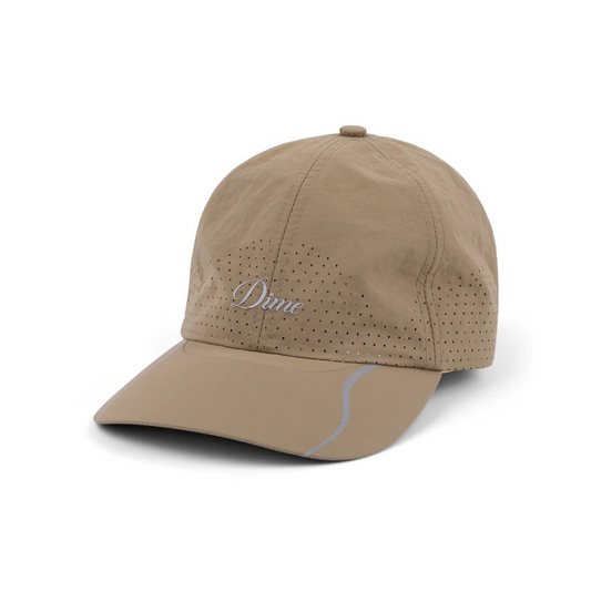 Dime  - Cursive Tech Cap - Taupe