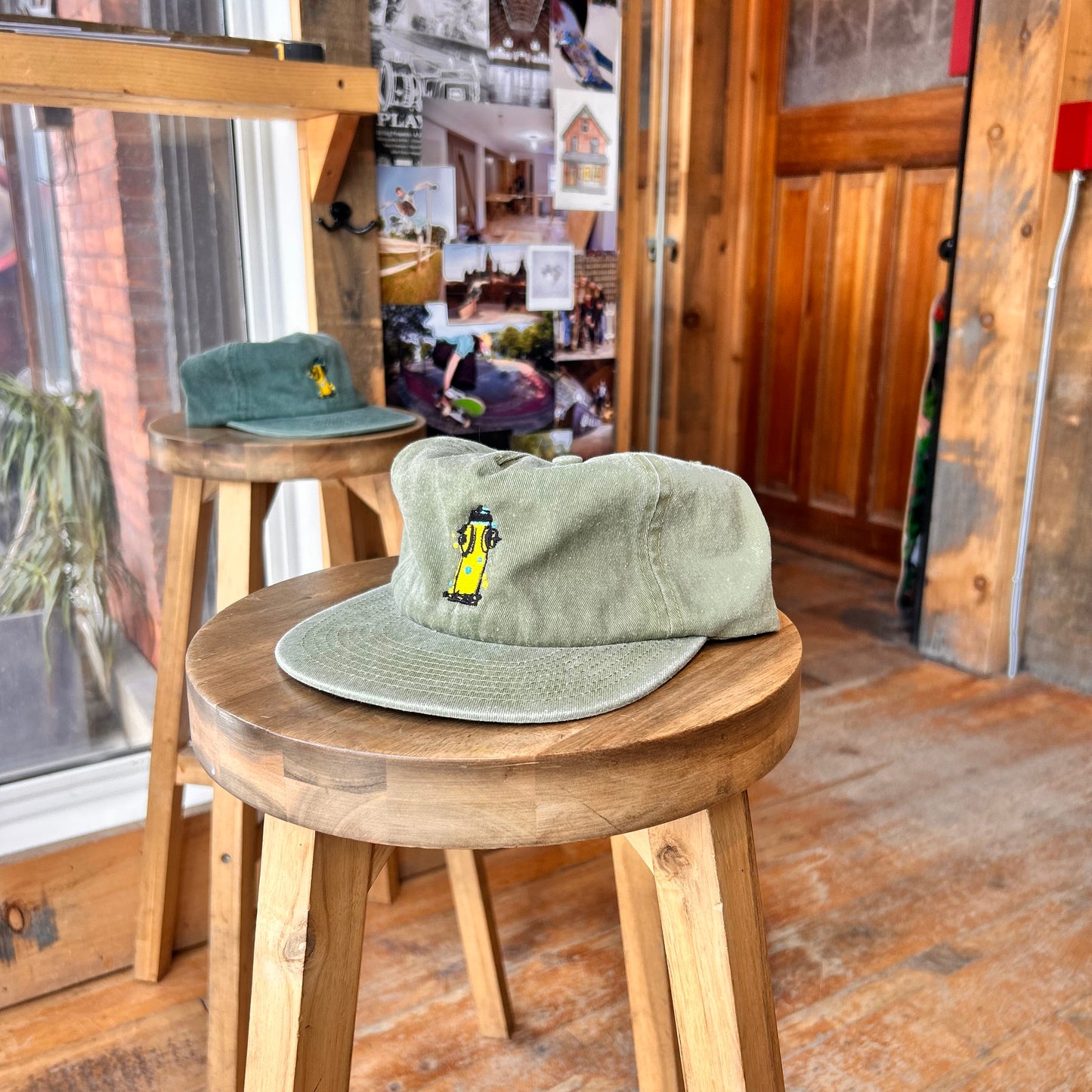 Hydrant - Unstructured  Five Panel - Green Moss