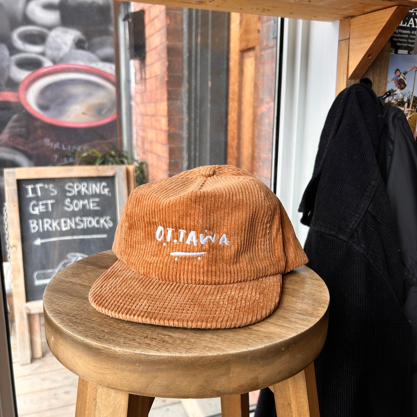 Ottawa - Unstructured Cord Five Panel - Camel