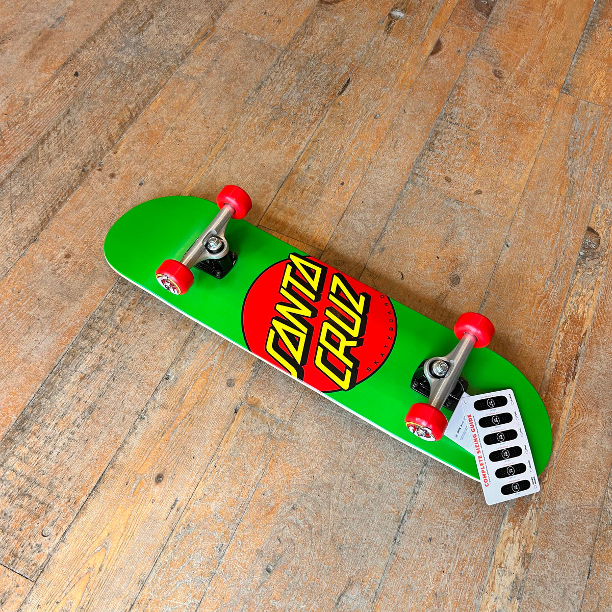 Starter Complete - Santa Cruz Classic Dot Mid, Green - 7.8"