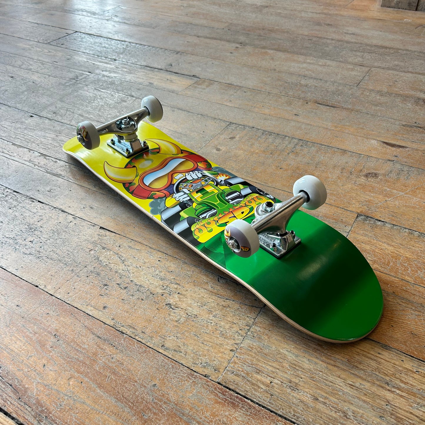 Starter Skateboard Complete - Speed Demons Go Kart - 7.25"