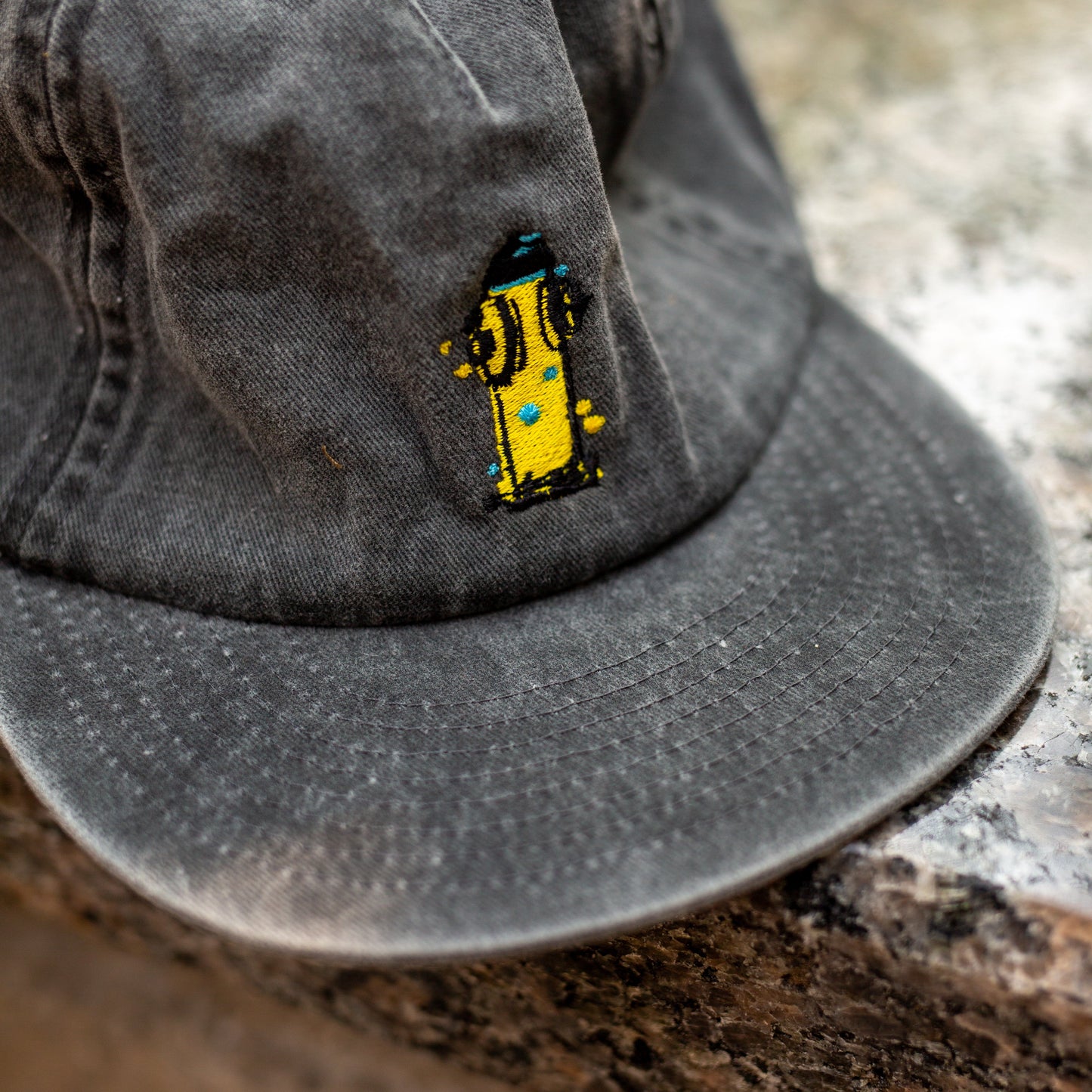 Hydrant - Unstructured  Five Panel - Charcoal