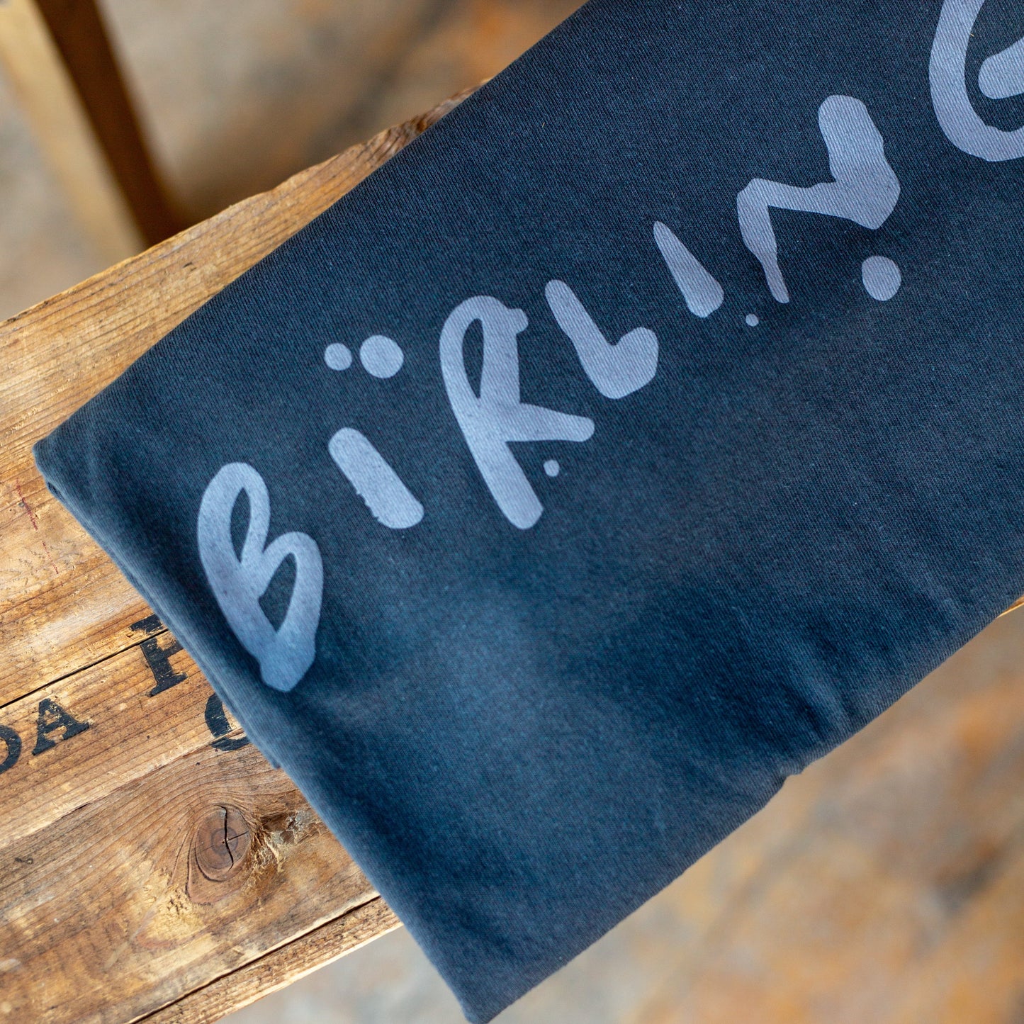 Birling - Second T Tee Shirt - Dark Charcoal