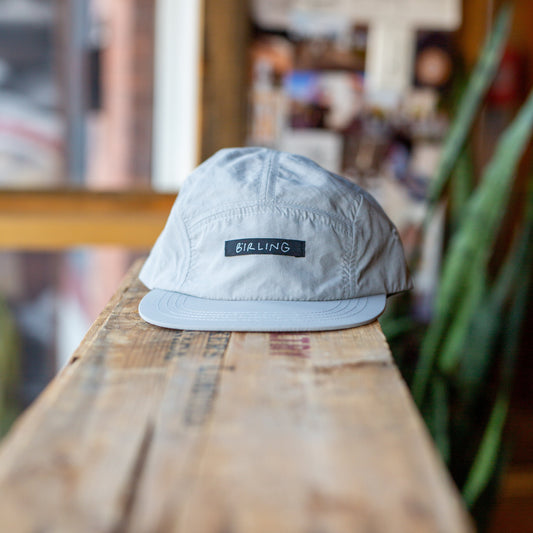 First T - 5 Panel Camper Hat - Grey