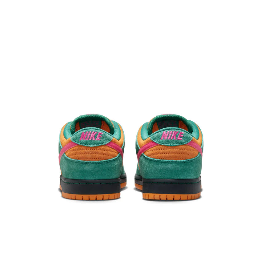 Nike SB - Dunk Low Pro - Green Noise / Watermelon / Light Curry
