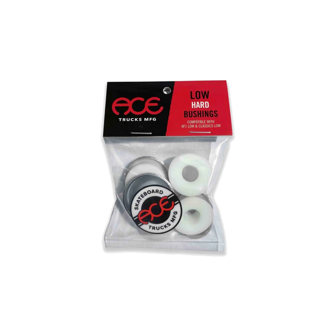 Ace - LOW Hard Bushings - White