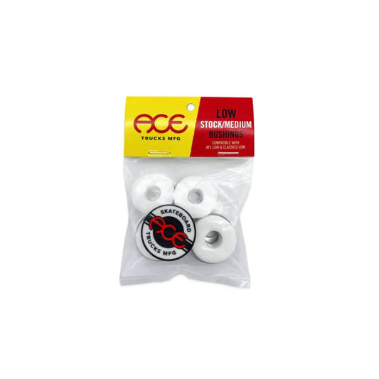 Ace - LOW Stock Medium Bushings - White