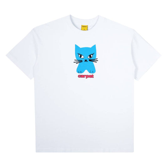 Carpet - Cat Tee - White