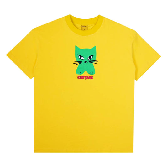 Carpet - Cat Tee - Yellow