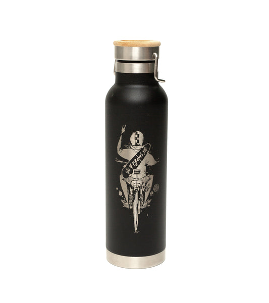 Charlie Bottle - Black / Engraved