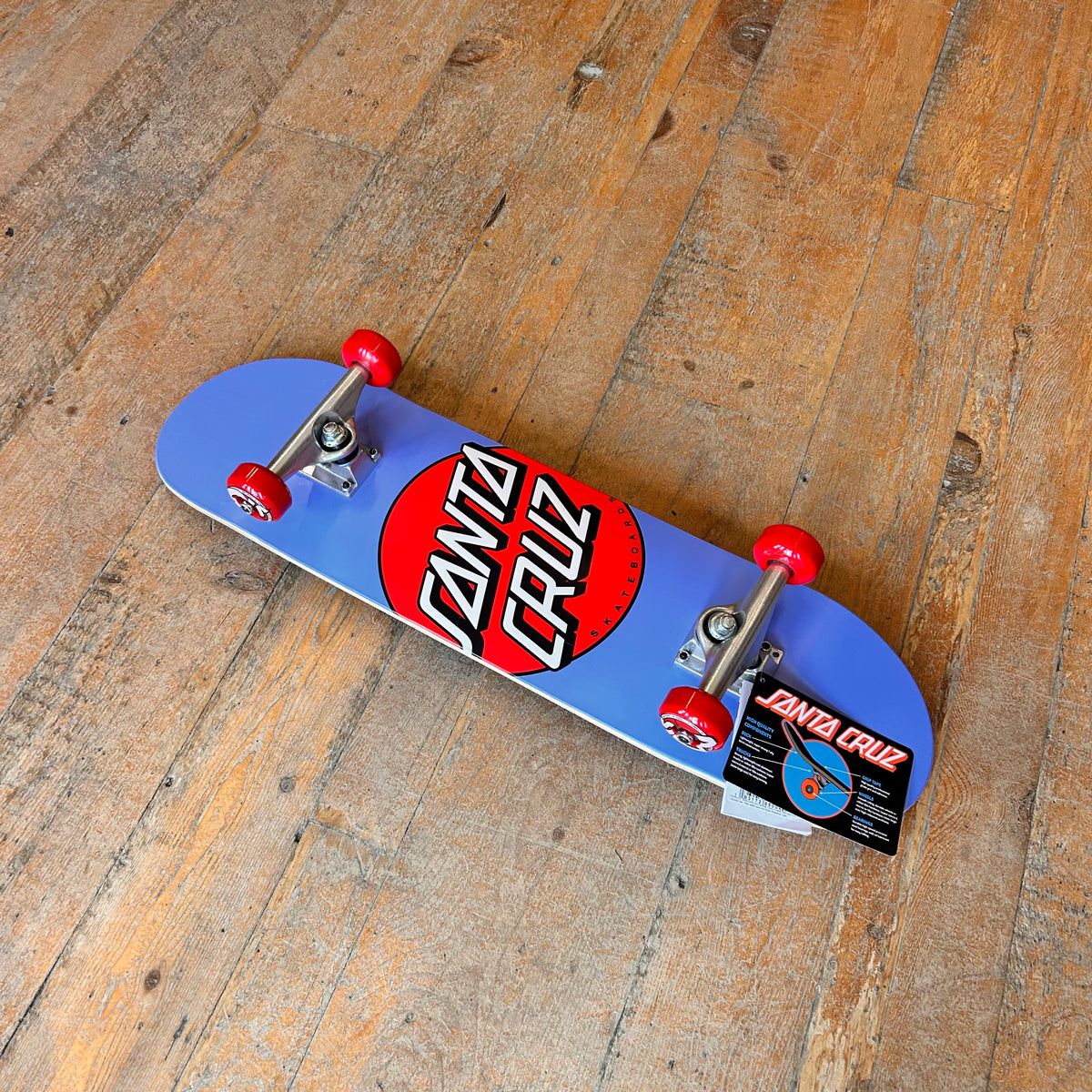 Starter Complete - Santa Cruz Classic Dot Micro, Purple - 7.75"