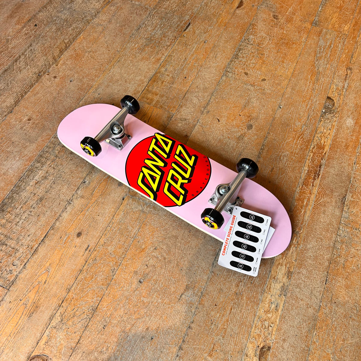 Starter Complete - Santa Cruz Classic Dot Micro, Pink - 7.5"