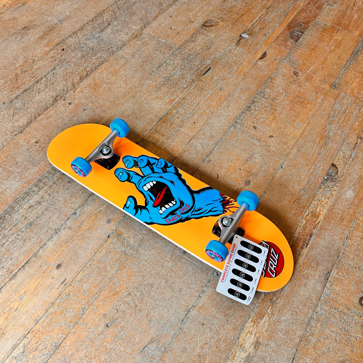 Starter Complete - Santa Cruz Screaming Hand, Orange - 7.8"