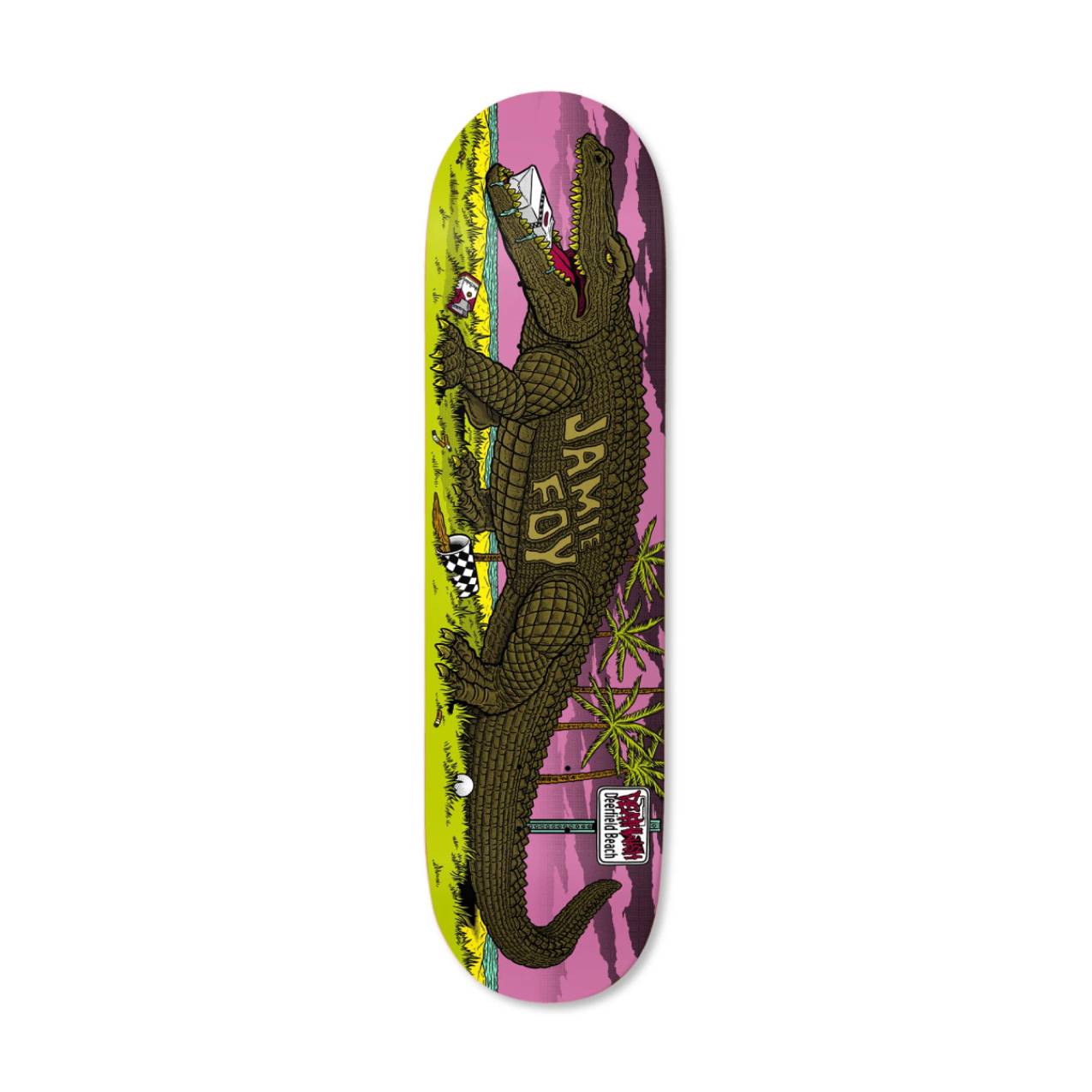 Deathwish - Foy Deerfield Mascot Deck - 8.25"