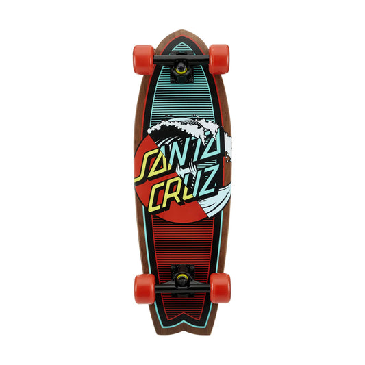 Santa Cruz Cruiser Complete - Shark Classic Wave - 8.8