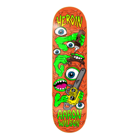 Heroin Skateboards - Aaron Wilson -  Mutate or Die - 8.5