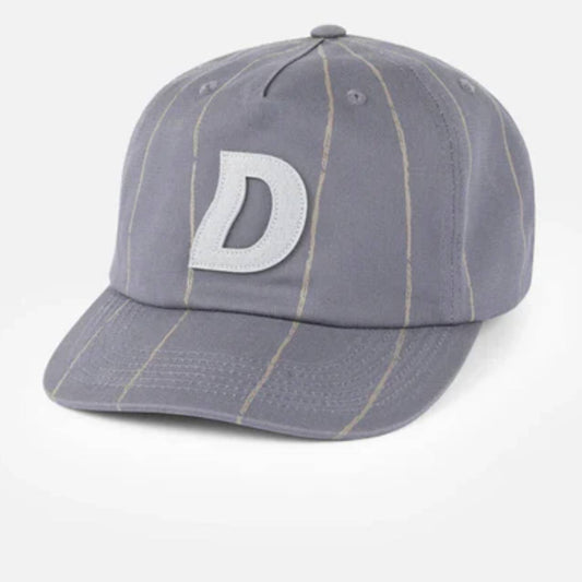 Dime  - Pinstripe Worker Hat - Grey