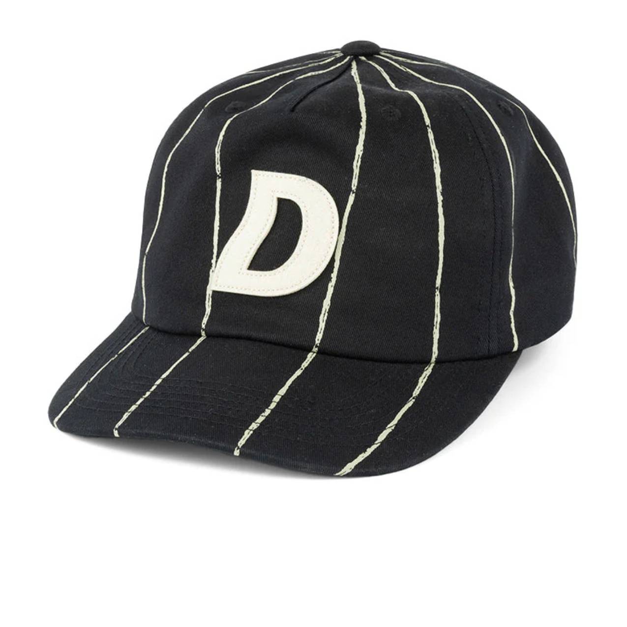 Dime  - Pinstripe Worker hat - Black