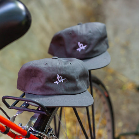 Beart - Six Panel Strapback - Charcoal Grey