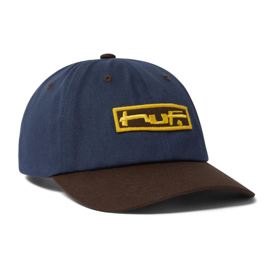 Huf - Stretch Logo 6 Panel CV - Navy