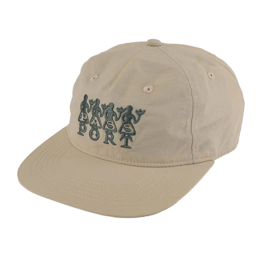 Pass~Port - 4 Flowers RPET Workers Cap - Sand