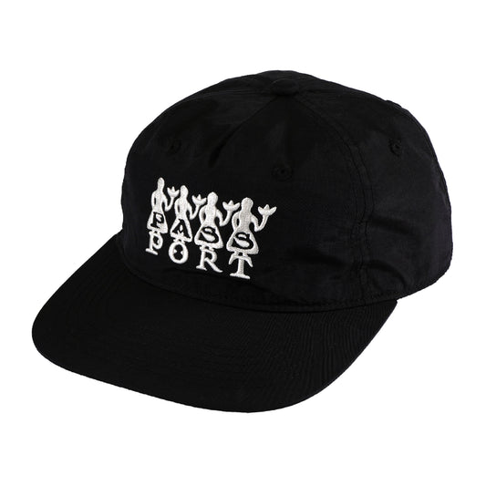 Pass~Port - 4 Flowers RPET Workers Cap - Black