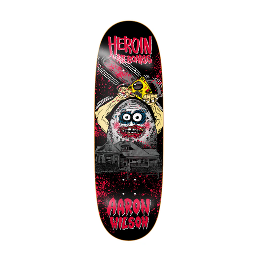 Heroin Skateboards - Aaron Wilson Teggxas Egg 2 Deck - 8.88