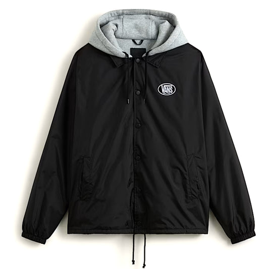 Vans - Riley Hooded Coaches Jacket - Black
