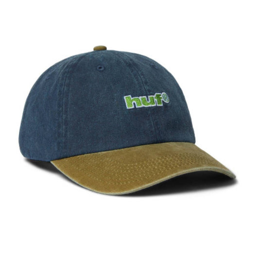 Huf - Two Tone 89 Washed 6 Panel - Navy