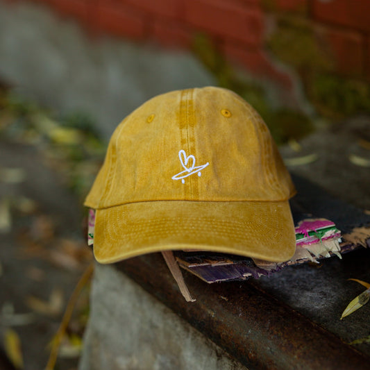 Beart - Six Panel Dad Cap - Mustard