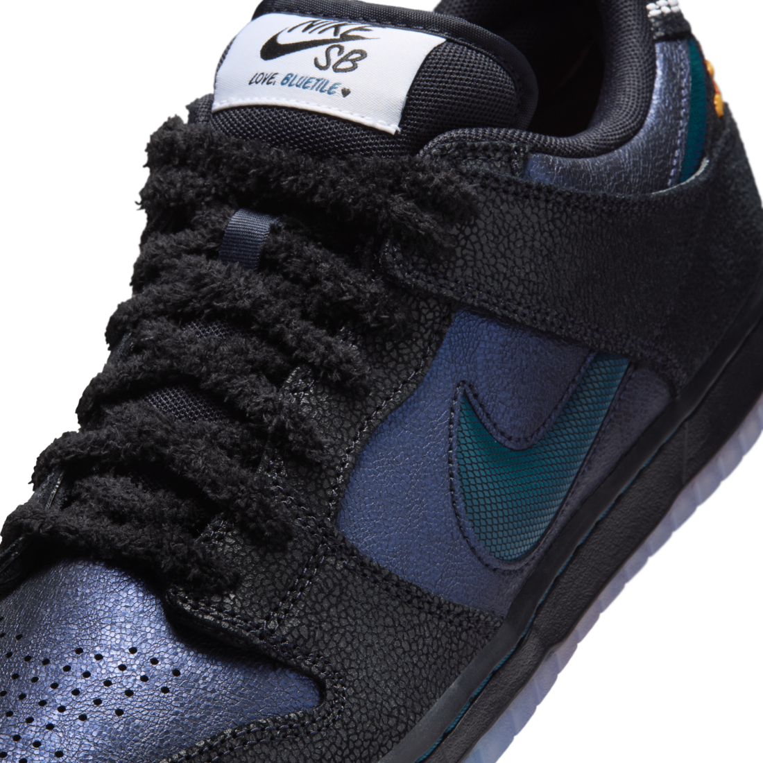 Nike SB - Dunk Low Pro - Black / Marina White / Campfire Orange