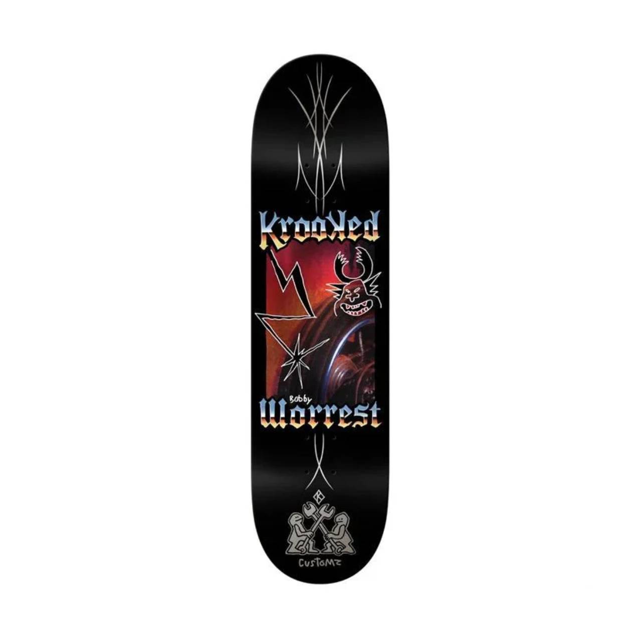 Krooked - Worrested Chrome Zone - 8.38" Twin Slicked