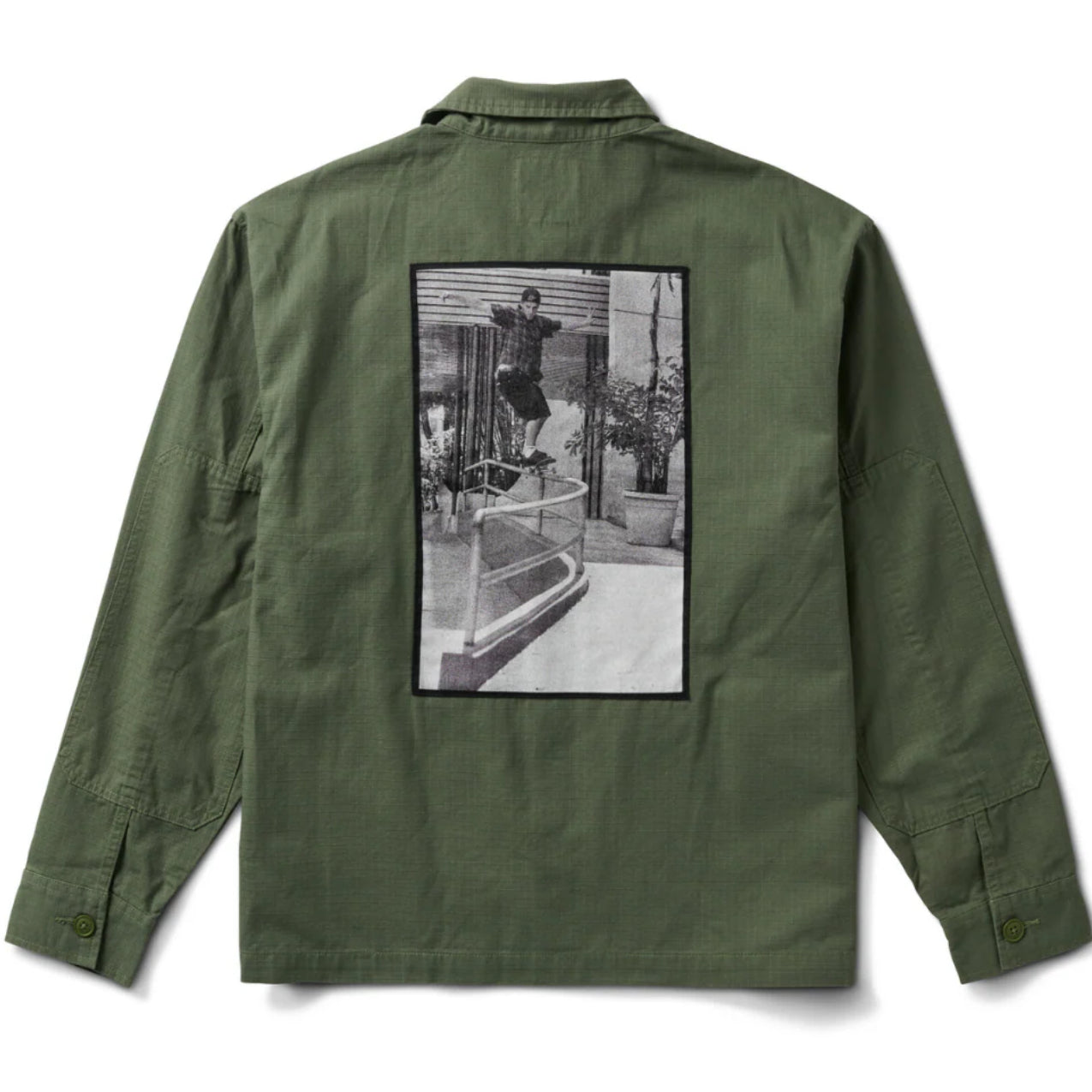 Vans - Atiba Haze Military Overshirt - Pine
