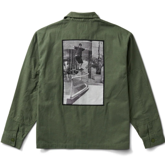 Vans - Atiba Haze Military Overshirt - Pine
