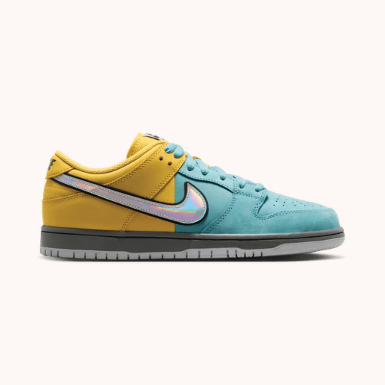 Nike SB - Dunk - Muni Fast Pass - Lightening / Wolf Grey / Denim Turq