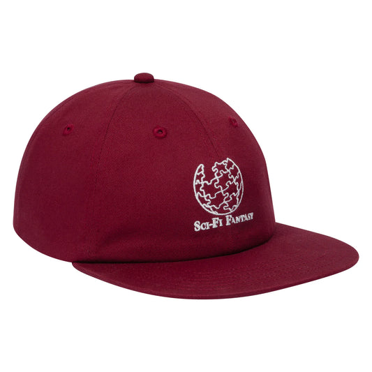 Sci-Fi Fantasy - Puzzle Globe Hat - Wine