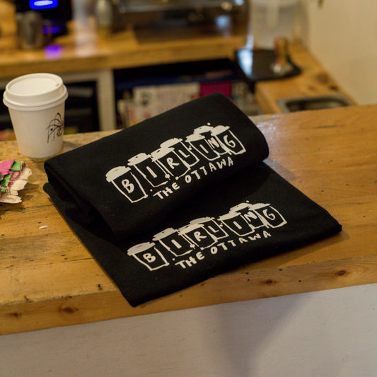 Coffee Cups T Shirt - Black