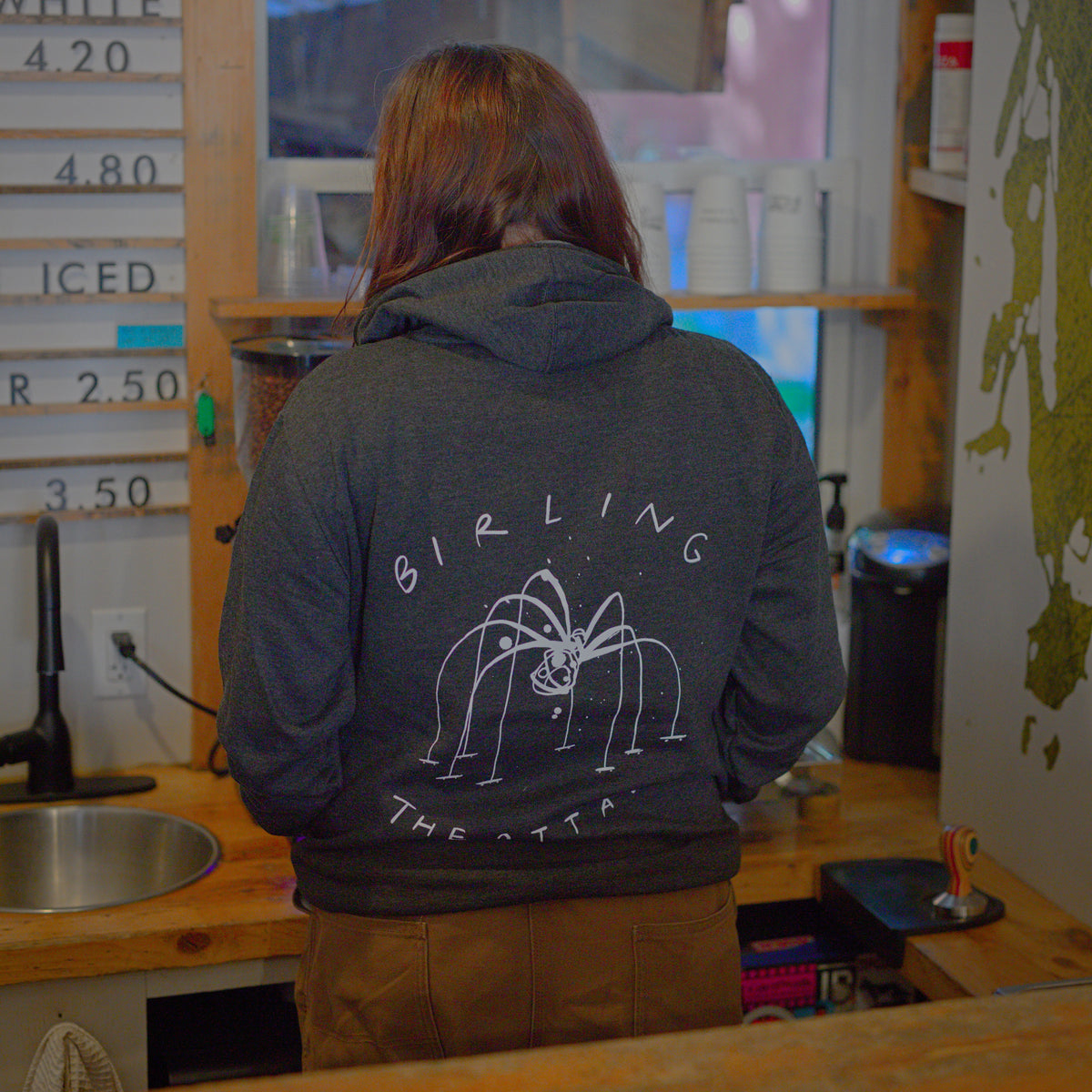 Maman Hoodie - Charcoal