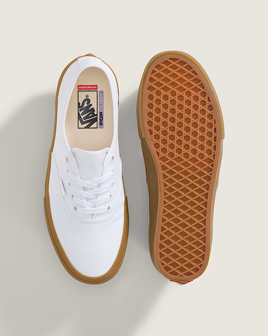 Vans - Skate Authentic - White / Gum