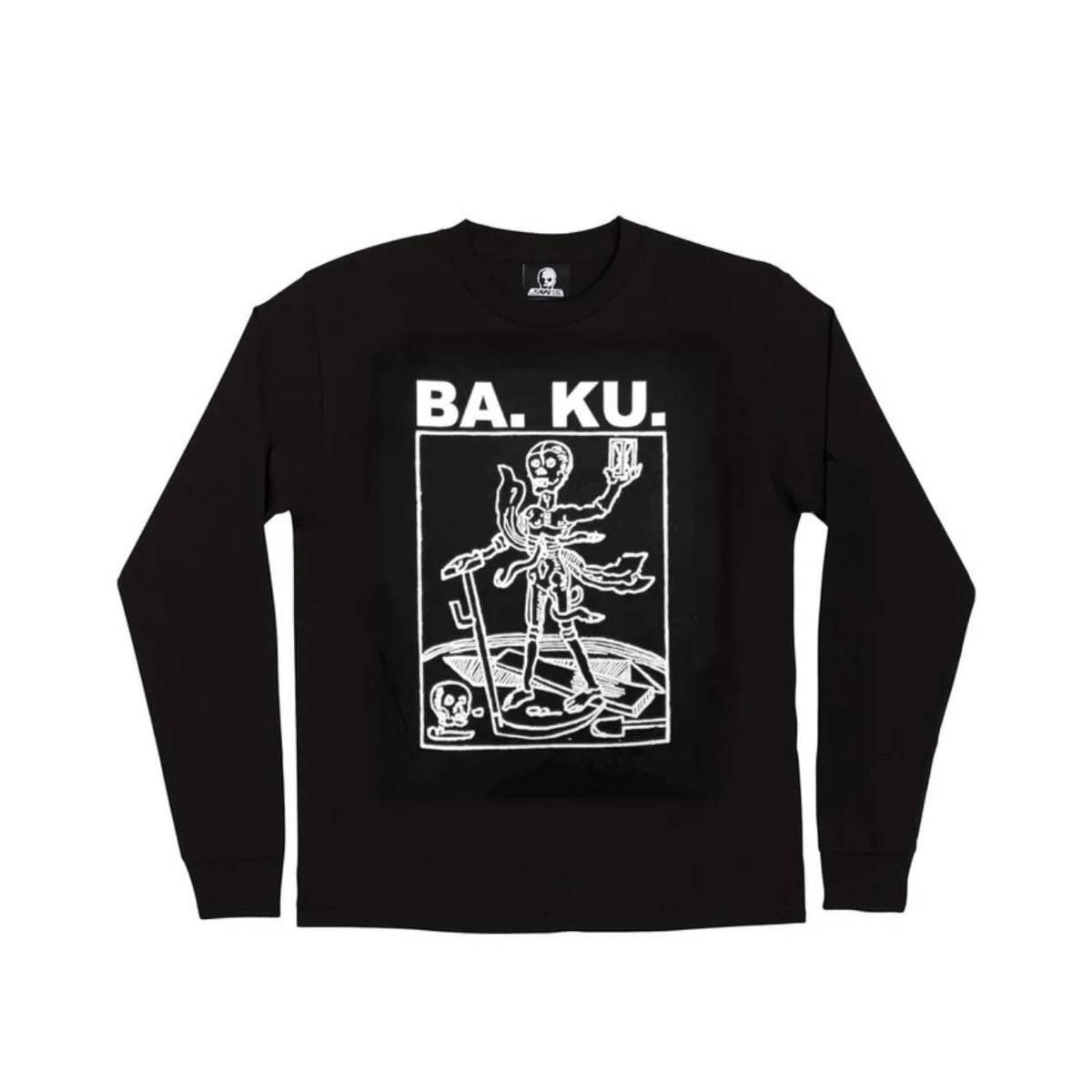 Skull Skates - BA. KU. Plague Corpse Long Sleeve - Black