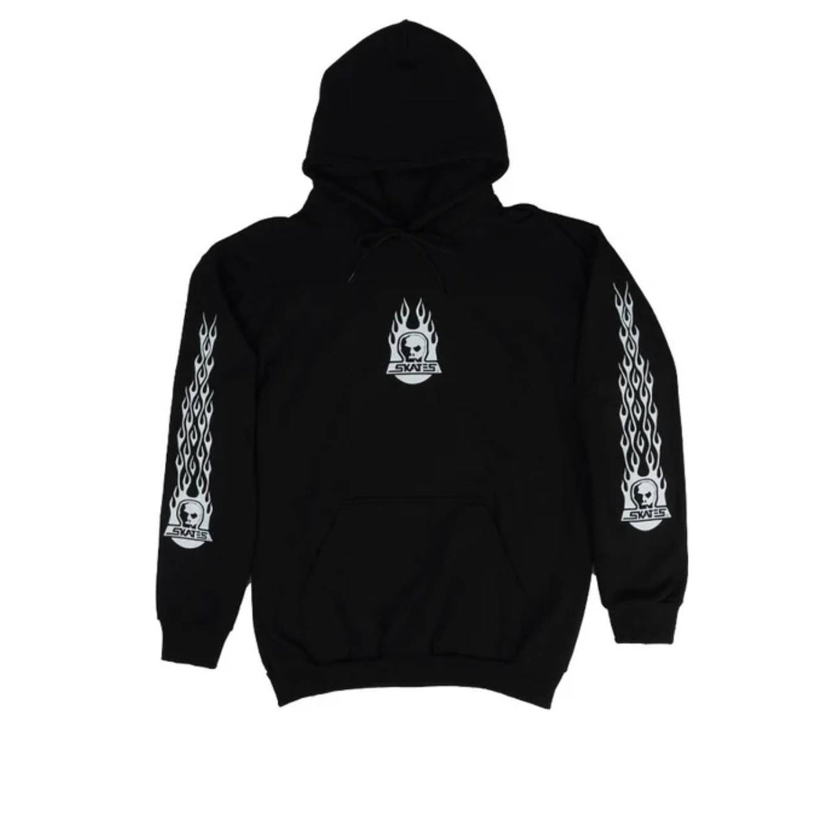 Skull Skates - Burnt Fireball Hoodie - Black