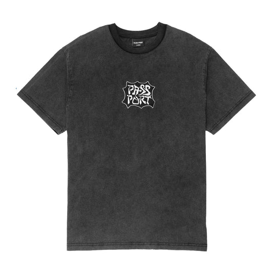 Pass~Port - Glyph T - Acid Black