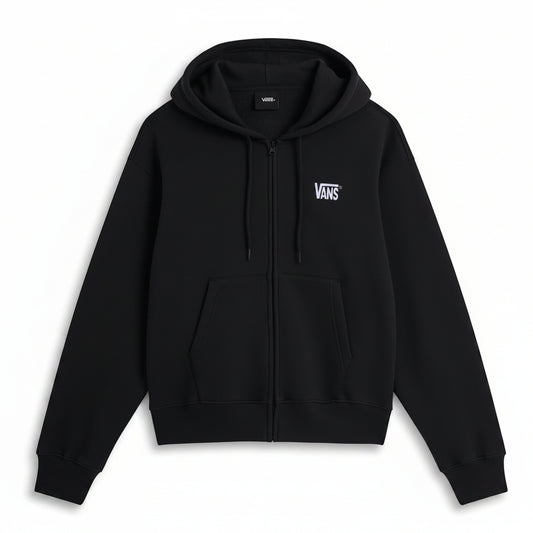 Vans - Stretch Logo Zip Up Hoodie - Black